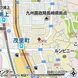 長崎鍼灸師会周辺の地図