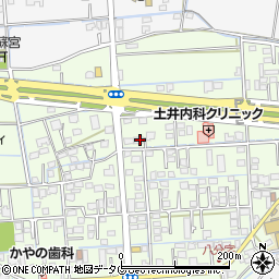 熊本県熊本市南区砂原町356-2周辺の地図