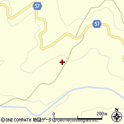 熊本県上益城郡御船町田代3231周辺の地図