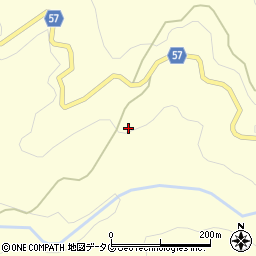 熊本県上益城郡御船町田代3282周辺の地図