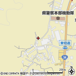 長崎県長崎市田中町719周辺の地図