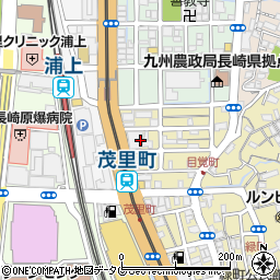 長崎県長崎市目覚町7周辺の地図