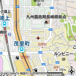 長崎県長崎市目覚町11周辺の地図