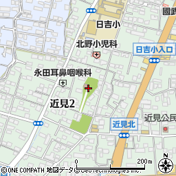 近見神社周辺の地図