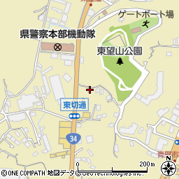 長崎県長崎市田中町242周辺の地図