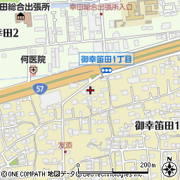平安祭典熊本御幸会館周辺の地図