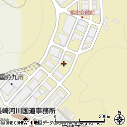長崎県長崎市田中町596周辺の地図