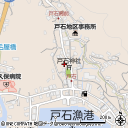 長崎県長崎市戸石町1659周辺の地図