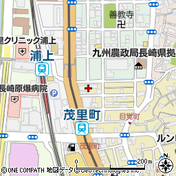 長崎県長崎市目覚町8周辺の地図