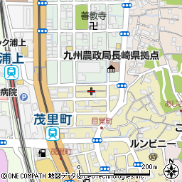 長崎県長崎市目覚町9周辺の地図