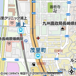 十八親和銀行浦上駅前支店周辺の地図