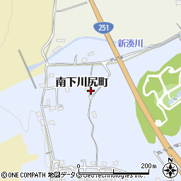 長崎県島原市南下川尻町9373周辺の地図