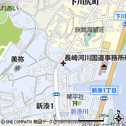長崎県島原市南下川尻町1周辺の地図