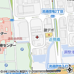 九州ネクスト株式会社熊本支店　物流担当周辺の地図