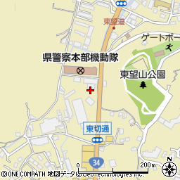 ネッツトヨタ長崎東長崎店周辺の地図