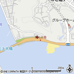長崎県長崎市かき道1丁目16周辺の地図