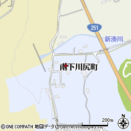 長崎県島原市南下川尻町9380-1周辺の地図