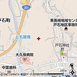 長崎県長崎市戸石町周辺の地図
