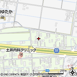 熊本県熊本市南区砂原町256-1周辺の地図