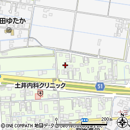 熊本県熊本市南区砂原町259-1周辺の地図