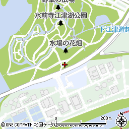 水前寺江津湖公園トイレ（広木地区南側）周辺の地図