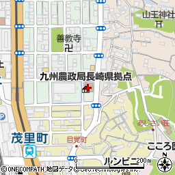 九州農政局　長崎県拠点・経営・構造統計周辺の地図
