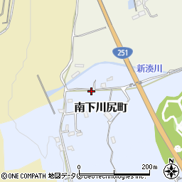 長崎県島原市南下川尻町9377-3周辺の地図