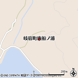 長崎県五島市岐宿町唐船ノ浦周辺の地図