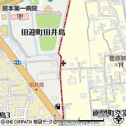 熊本マルイ商事周辺の地図