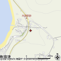 長崎県雲仙市小浜町富津475周辺の地図