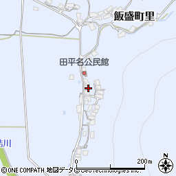 長崎県諫早市飯盛町里1147周辺の地図