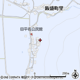 長崎県諫早市飯盛町里1133-2周辺の地図
