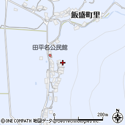 長崎県諫早市飯盛町里1133-1周辺の地図