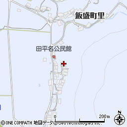 長崎県諫早市飯盛町里1132周辺の地図