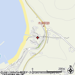 長崎県雲仙市小浜町富津507周辺の地図