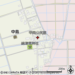 甲南公民館周辺の地図