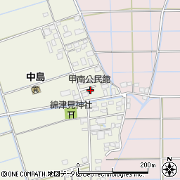 甲南公民館周辺の地図