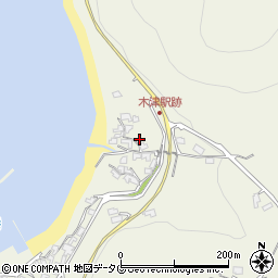 長崎県雲仙市小浜町富津189周辺の地図