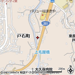 長崎県長崎市戸石町1455-1周辺の地図
