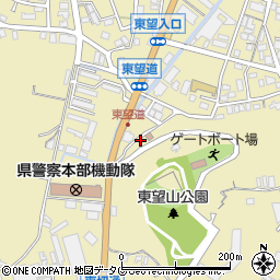 長崎県長崎市田中町250周辺の地図