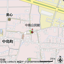 中島共同納骨堂周辺の地図