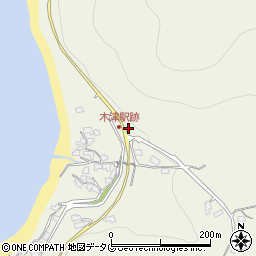 長崎県雲仙市小浜町富津198周辺の地図