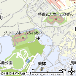 長崎県島原市南下川尻町8189-4周辺の地図