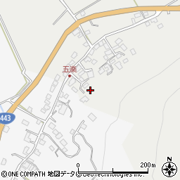 熊本県上益城郡益城町赤井246周辺の地図