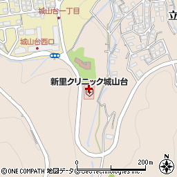 住宅型有料老人ホーム プラチナライフ新里城山台周辺の地図