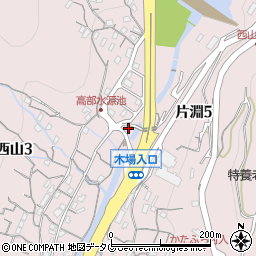 地中海　西山店周辺の地図