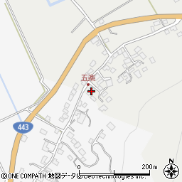 熊本県上益城郡益城町赤井241周辺の地図