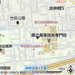 幸田二丁目公園周辺の地図
