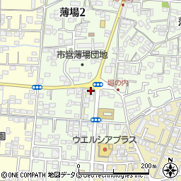 有限会社熊琉防水工業熊本周辺の地図