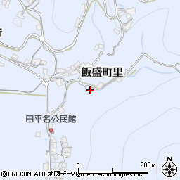 長崎県諫早市飯盛町里1165周辺の地図